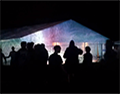 Beacons Social Tent Projections
